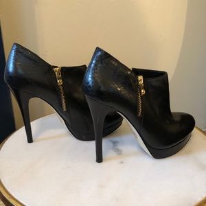 Michael Kors leather booties